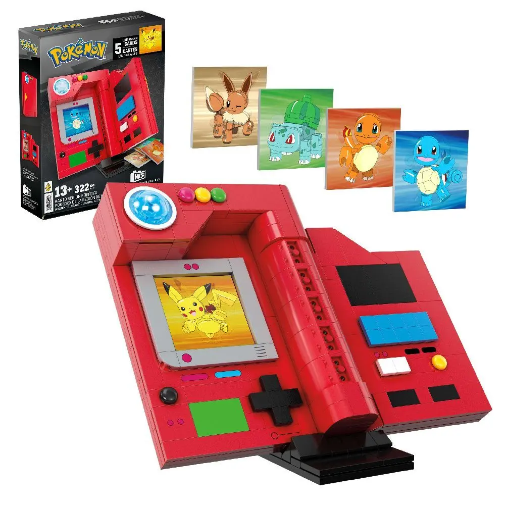 Bild: 194735251117 | MEGA Pokémon Kanto Pokédex | Karton | HYM37 | 2024 | Mattel