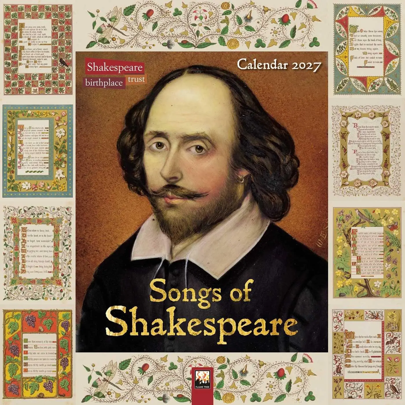 Cover: 9781806941117 | Songs of Shakespeare - Shakespeare Lieder 2027 - Original Flame...
