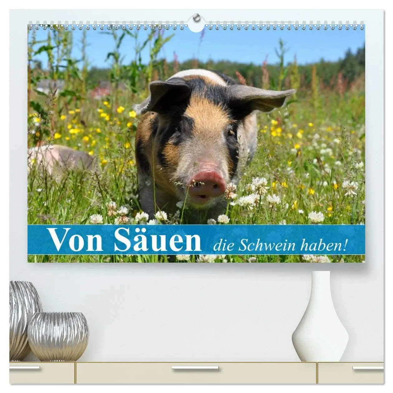 Cover: 9783516051117 | Von Säuen die Schwein haben! (hochwertiger Premium Wandkalender...