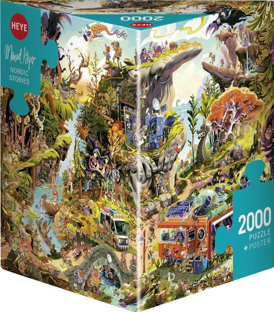 Cover: 4001689301217 | NORDIC STORIES, HEYE Puzzle von Hugo Prades | Spiel | 30121 | Deutsch