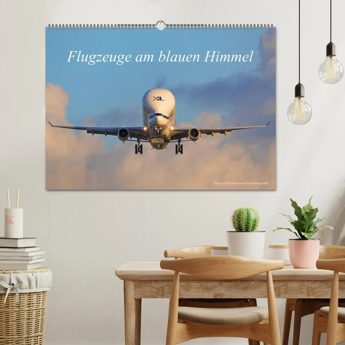 Bild: 9783457641217 | Flugzeuge am blauen Himmel (Wandkalender 2026 DIN A2 quer),...