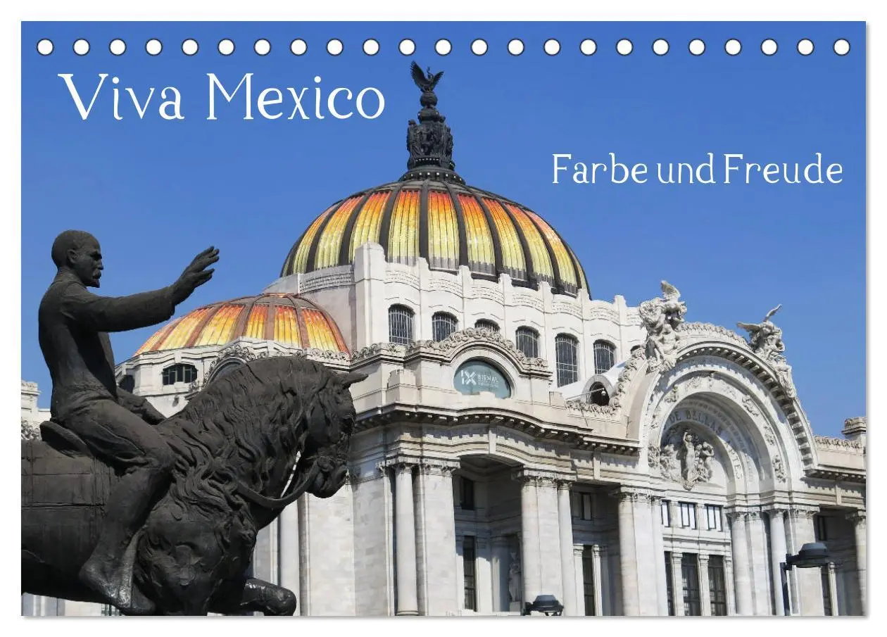 Cover: 9783457711217 | Viva Mexiko - Farben und Freude (Tischkalender 2026 DIN A5 quer),...