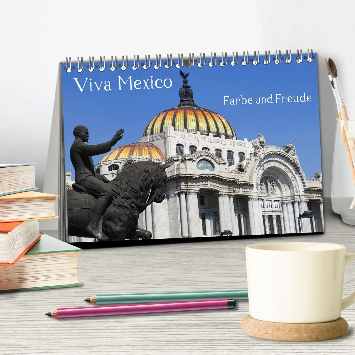 Bild: 9783457711217 | Viva Mexiko - Farben und Freude (Tischkalender 2026 DIN A5 quer),...