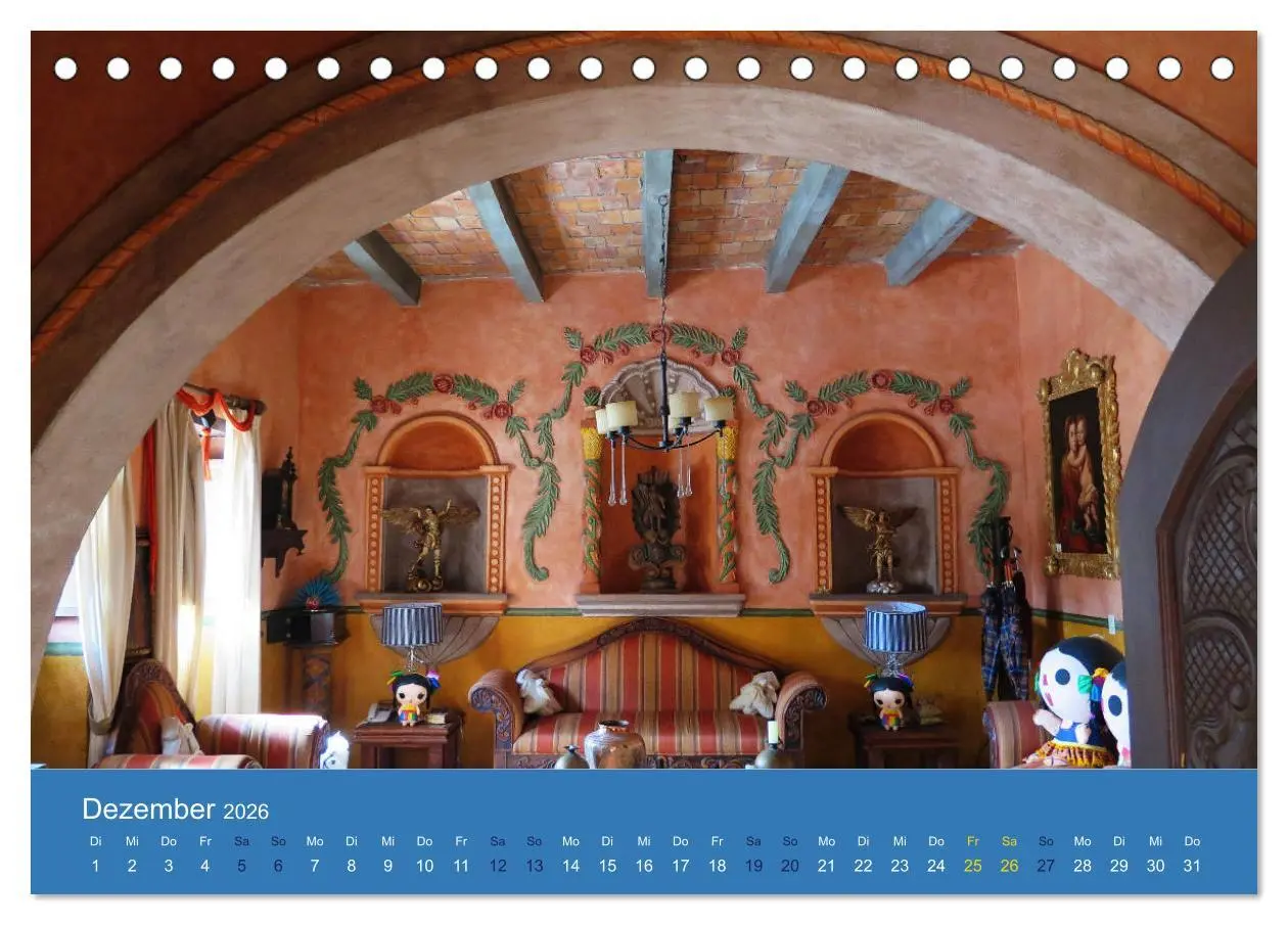 Bild: 9783457711217 | Viva Mexiko - Farben und Freude (Tischkalender 2026 DIN A5 quer),...