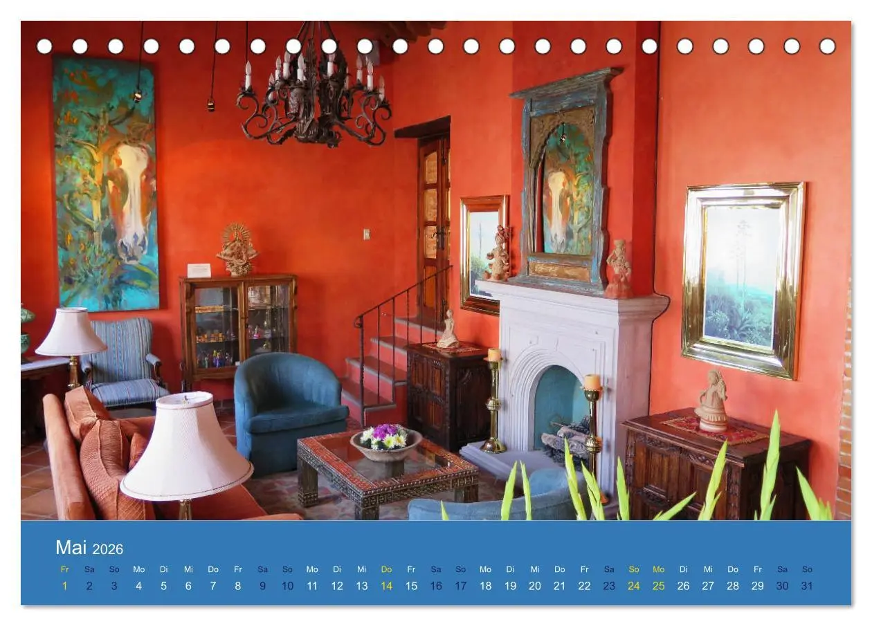 Bild: 9783457711217 | Viva Mexiko - Farben und Freude (Tischkalender 2026 DIN A5 quer),...
