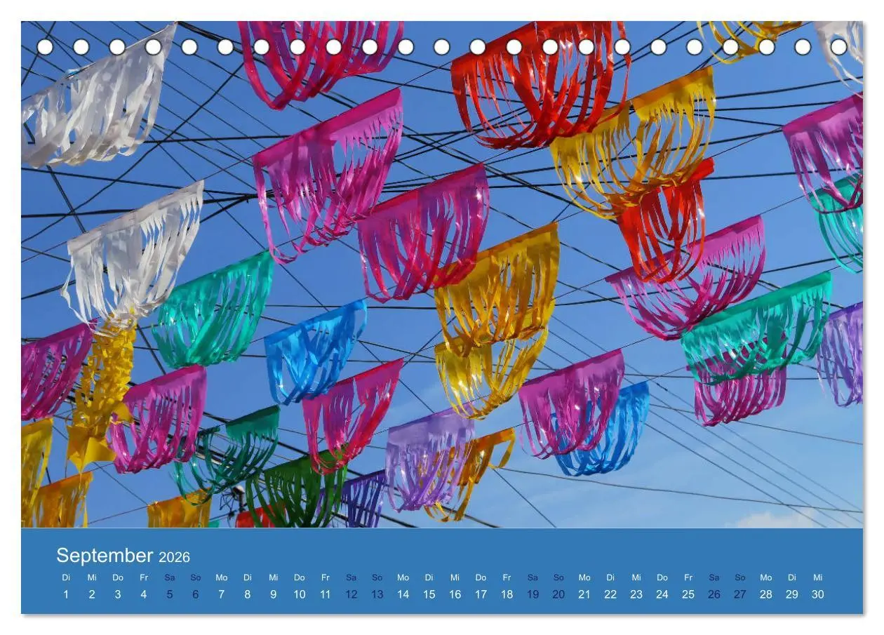 Bild: 9783457711217 | Viva Mexiko - Farben und Freude (Tischkalender 2026 DIN A5 quer),...