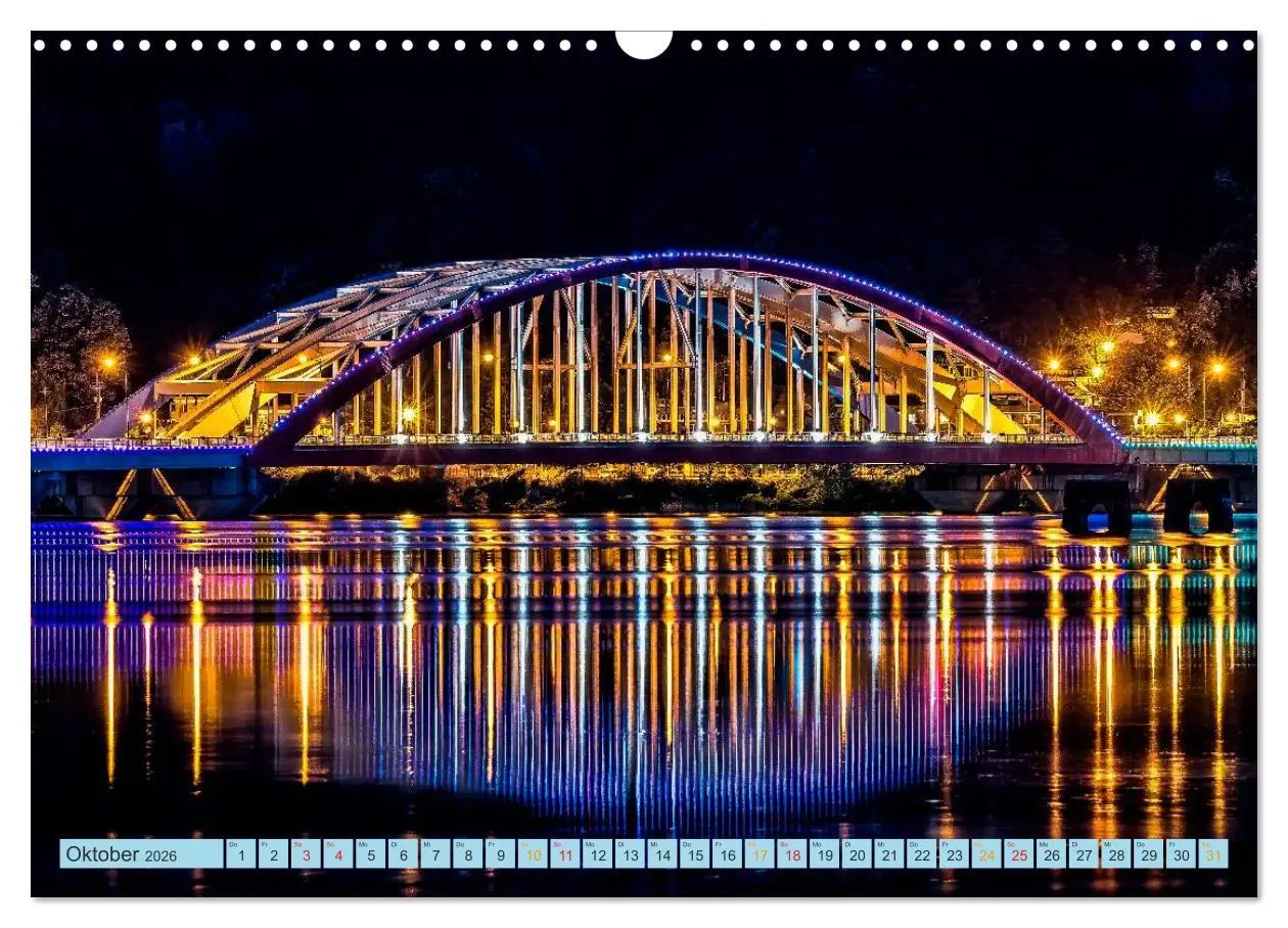 Bild: 9783516041217 | Städte der Welt - Skylines in der Nacht (Wandkalender 2026 DIN A3...