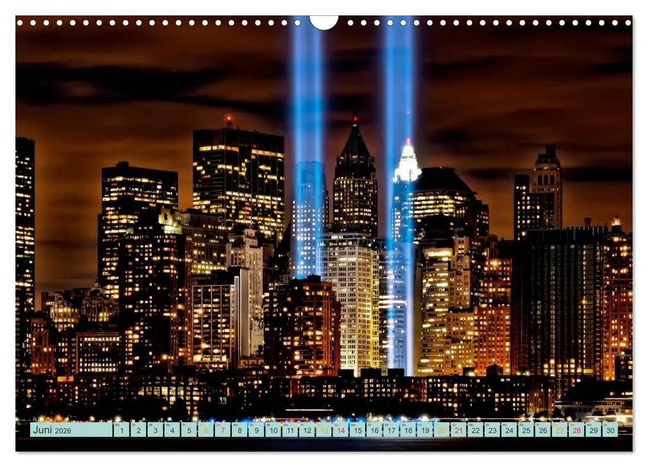 Bild: 9783516041217 | Städte der Welt - Skylines in der Nacht (Wandkalender 2026 DIN A3...