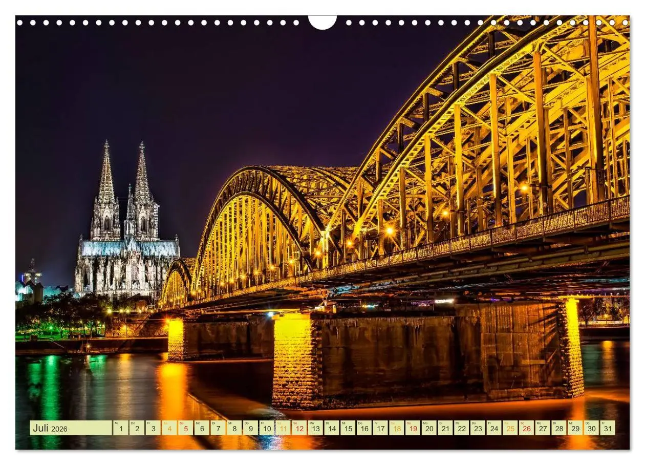 Bild: 9783516041217 | Städte der Welt - Skylines in der Nacht (Wandkalender 2026 DIN A3...