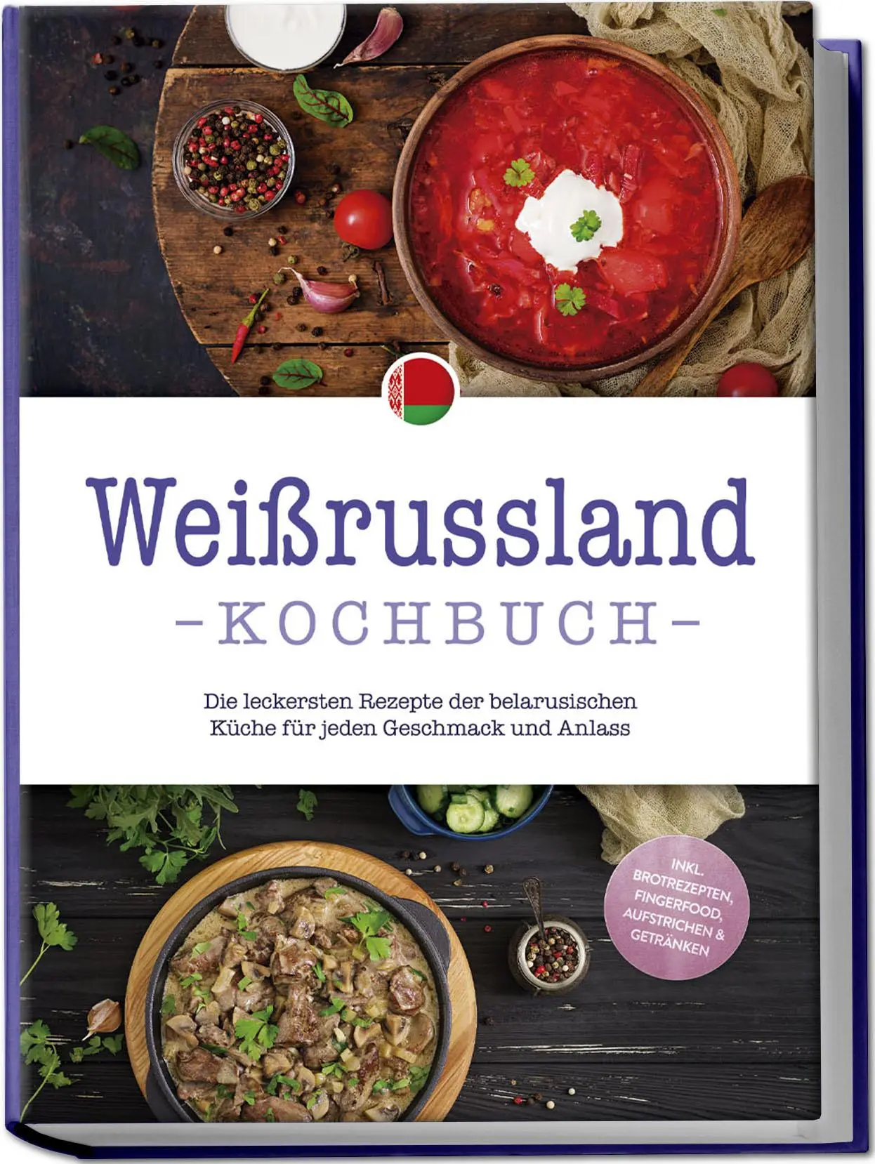 Cover: 9783757611217 | Weißrussland Kochbuch: Die leckersten Rezepte der belarusischen...