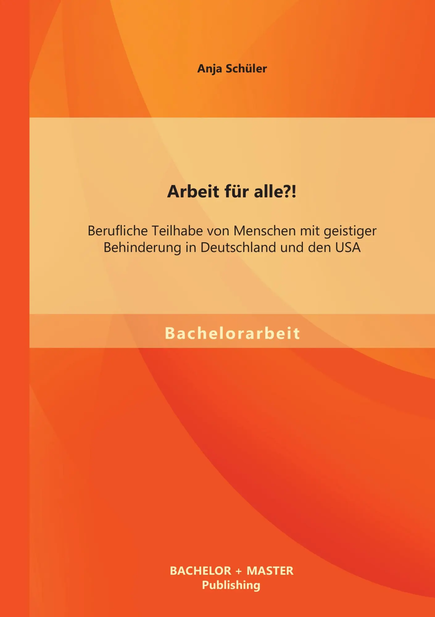 Cover: 9783956841217 | Arbeit für alle?! Berufliche Teilhabe von Menschen mit geistiger...