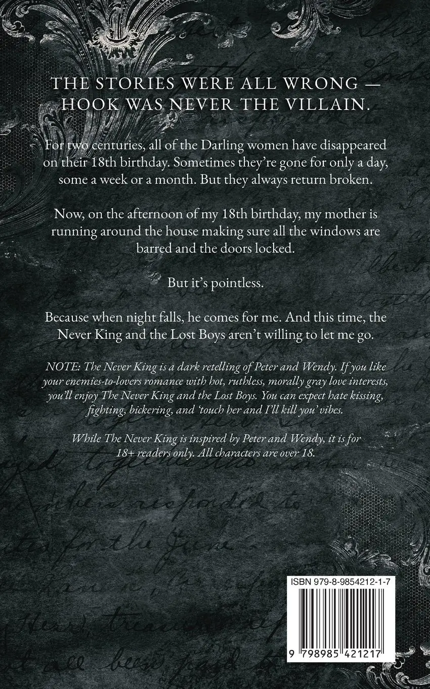 Rückseite: 9798985421217 | The Never King | Nikki St. Crowe | Taschenbuch | Englisch | 2022