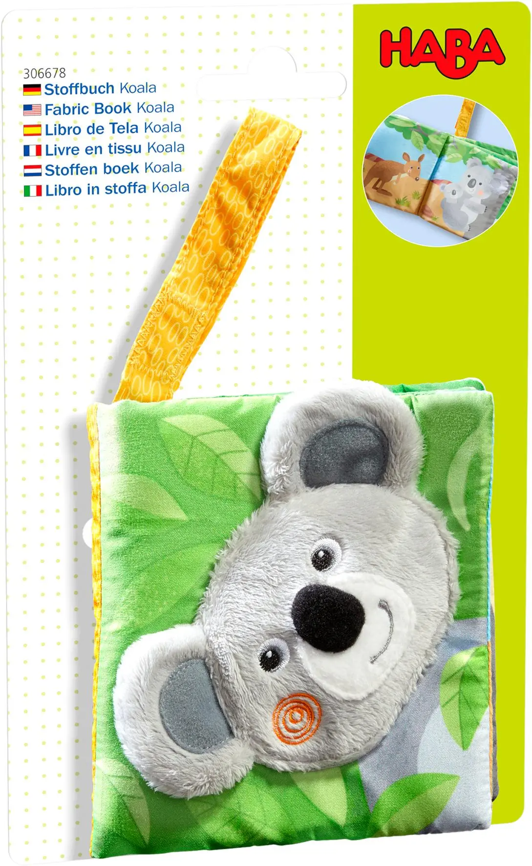 Cover: 4010168261317 | Stoffbuch Koala | Stoffbuch | 6 S. | 1306678001 | Deutsch | 2022