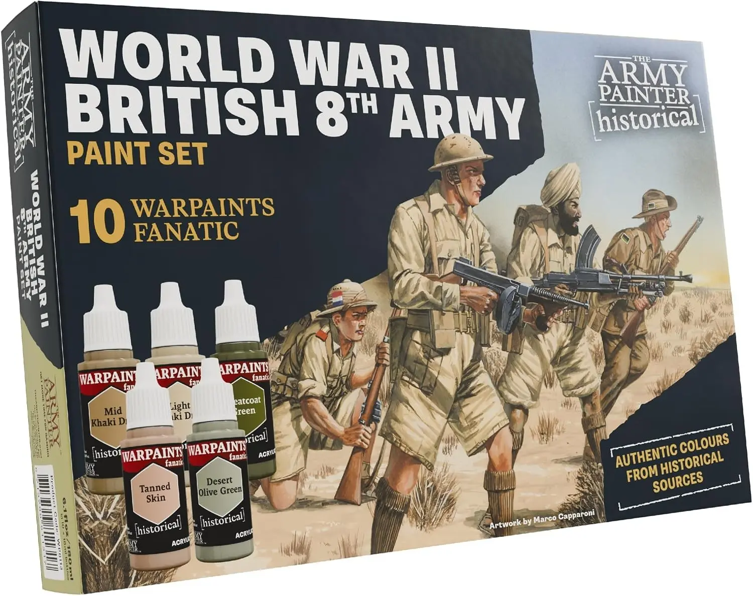 Cover: 5713799811317 | Historical: WWII British 8th Army | 2025 | The Army Painter