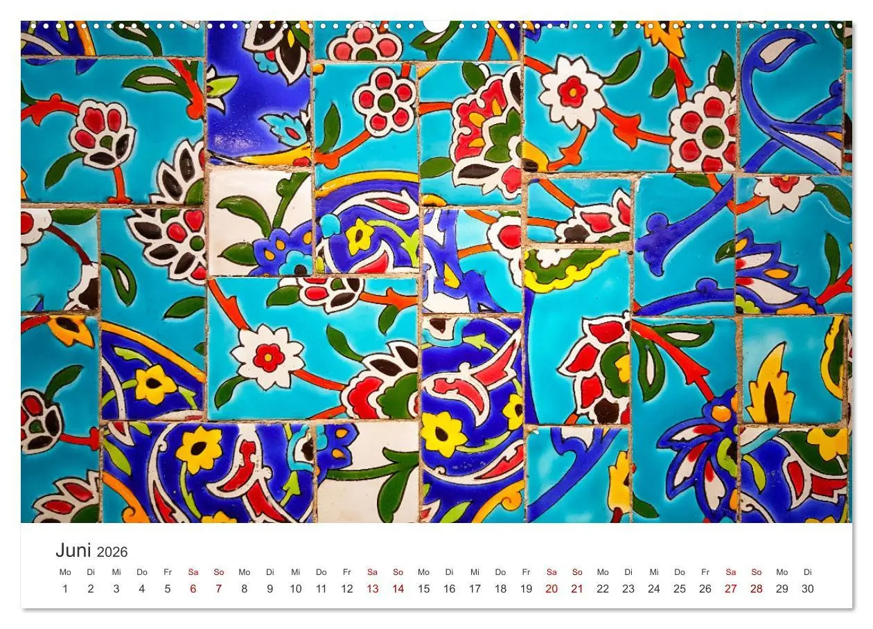 Bild: 9783457561317 | Kunstvolle Mosaike (Wandkalender 2026 DIN A2 quer), CALVENDO...