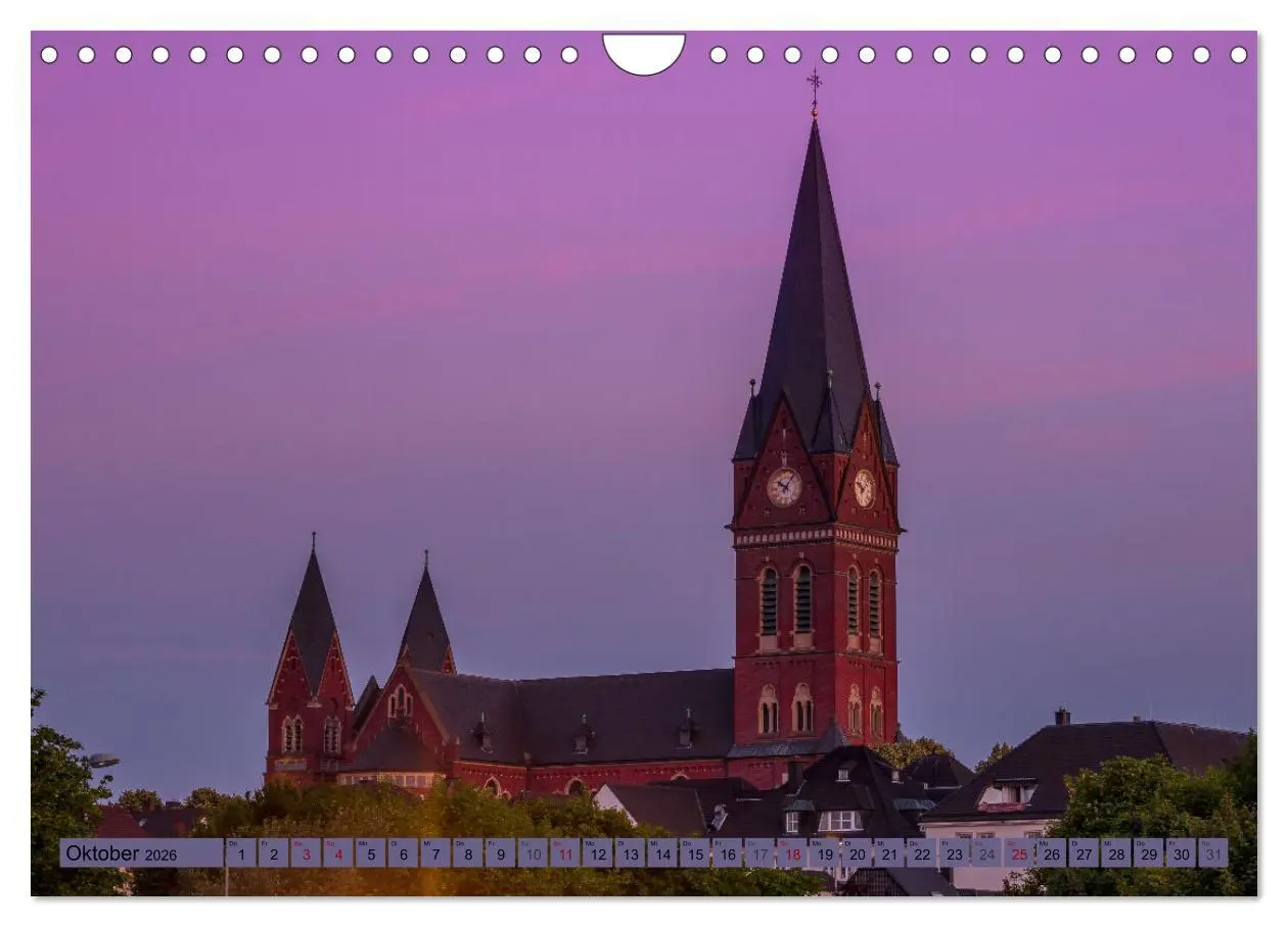 Bild: 9783457631317 | Neheim Leuchtenstadt mit "Sauerländer Dom" (Wandkalender 2026 DIN...