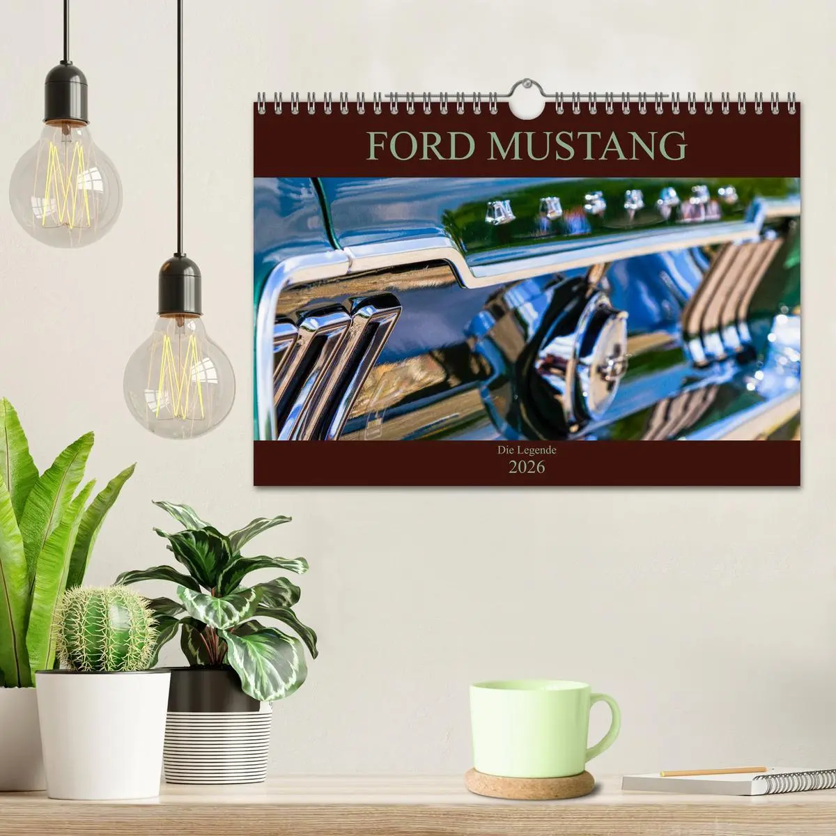 Bild: 9783457941317 | Ford Mustang - Die Legende (Wandkalender 2026 DIN A4 quer),...