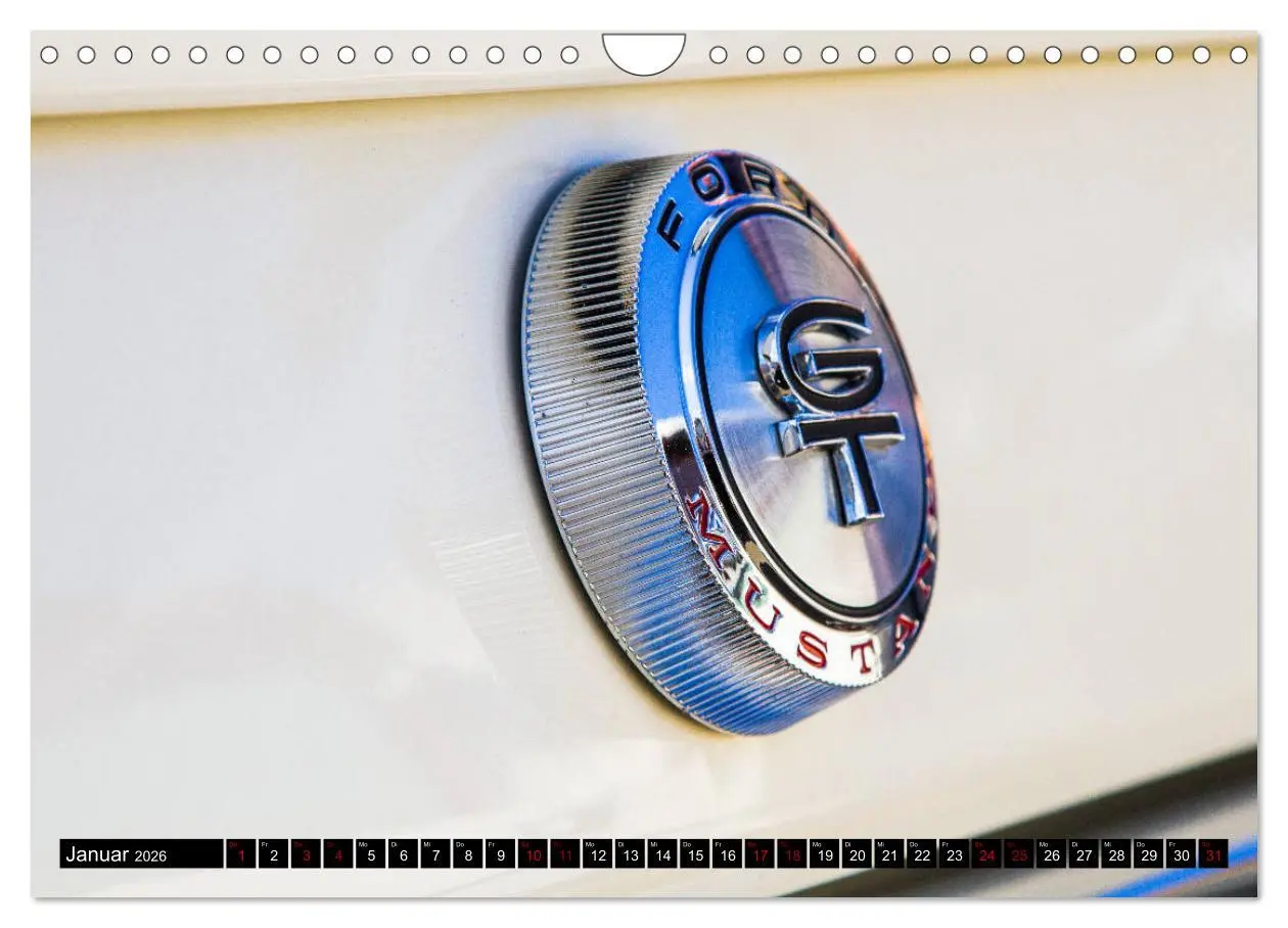 Bild: 9783457941317 | Ford Mustang - Die Legende (Wandkalender 2026 DIN A4 quer),...