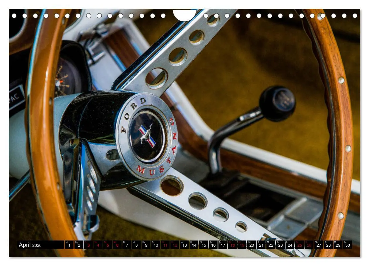 Bild: 9783457941317 | Ford Mustang - Die Legende (Wandkalender 2026 DIN A4 quer),...