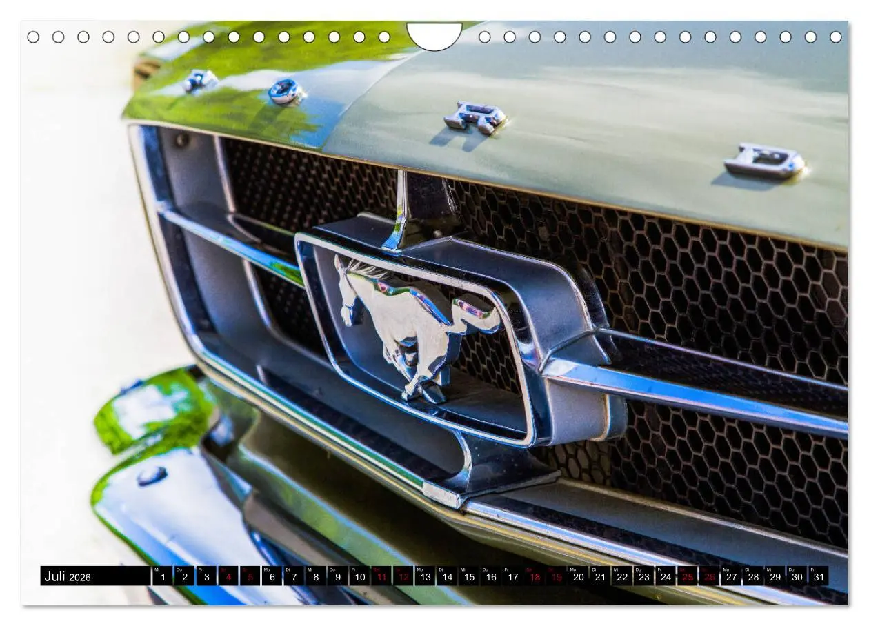 Bild: 9783457941317 | Ford Mustang - Die Legende (Wandkalender 2026 DIN A4 quer),...