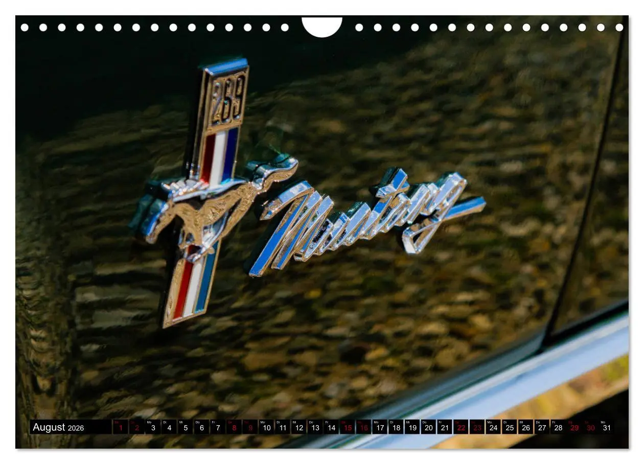 Bild: 9783457941317 | Ford Mustang - Die Legende (Wandkalender 2026 DIN A4 quer),...