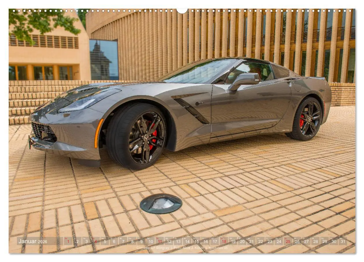 Bild: 9783516031317 | Corvette - Die US Ikone 2026 (Wandkalender 2026 DIN A2 quer),...