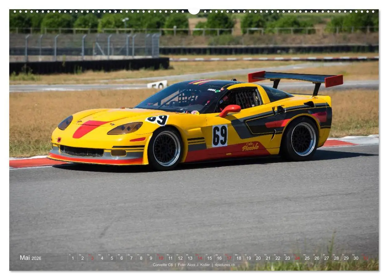 Bild: 9783516031317 | Corvette - Die US Ikone 2026 (Wandkalender 2026 DIN A2 quer),...