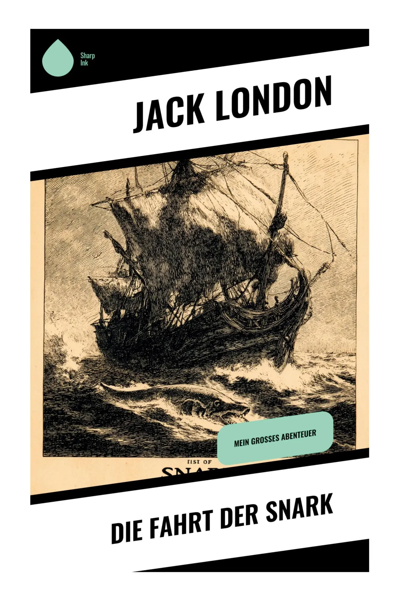 Cover: 9788028391317 | Die Fahrt der Snark | Mein großes Abenteuer | Jack London | Buch