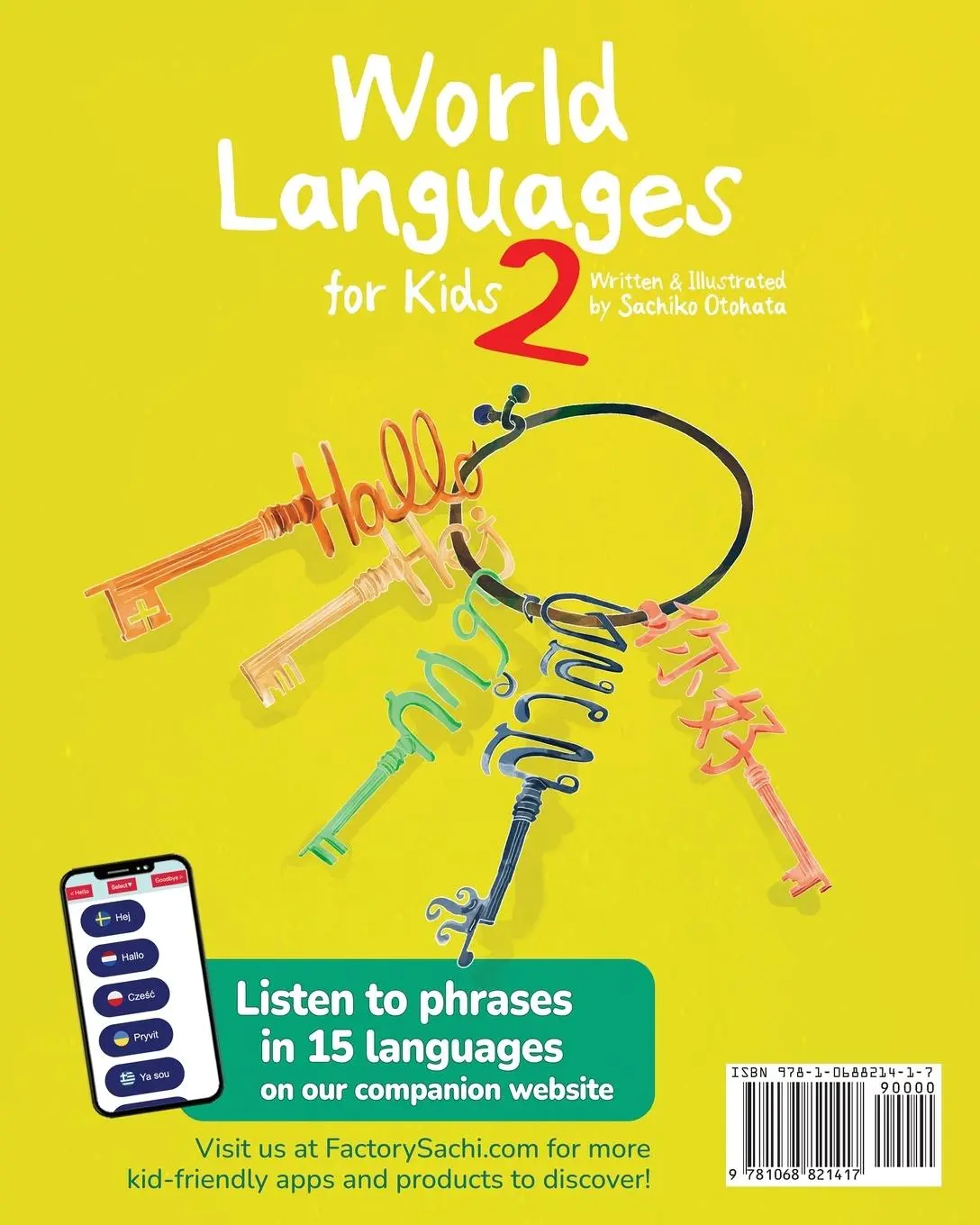 Rückseite: 9781068821417 | World Languages for Kids 2 | Sachiko Otohata | Taschenbuch | Englisch