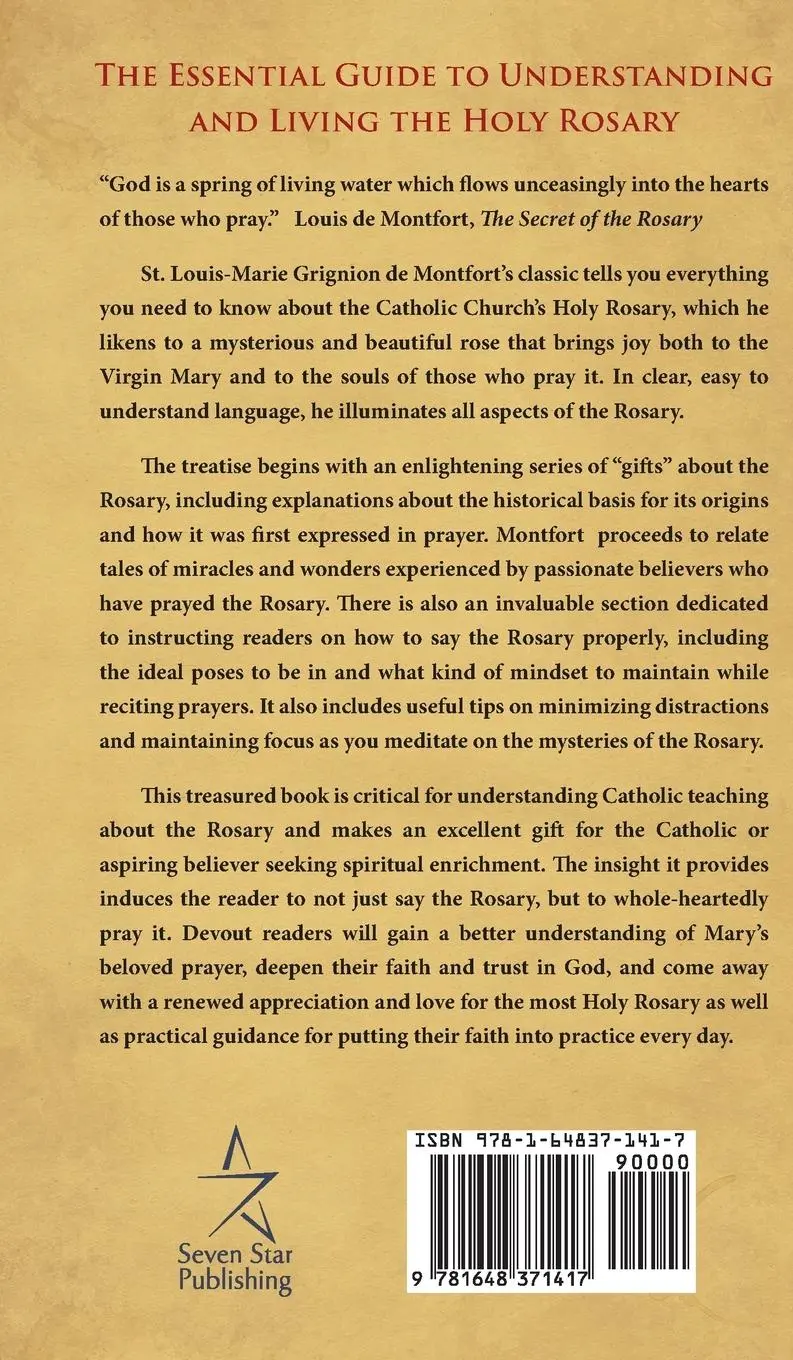 Rückseite: 9781648371417 | The Secret Of The Rosary | St. Louis de Montfort (u. a.) | Buch | 2023