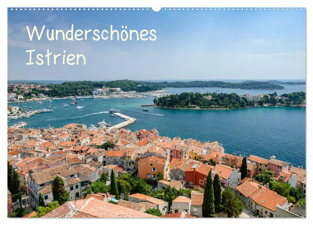 Cover: 9783457861417 | Wunderschönes Istrien (Wandkalender 2026 DIN A2 quer), CALVENDO...