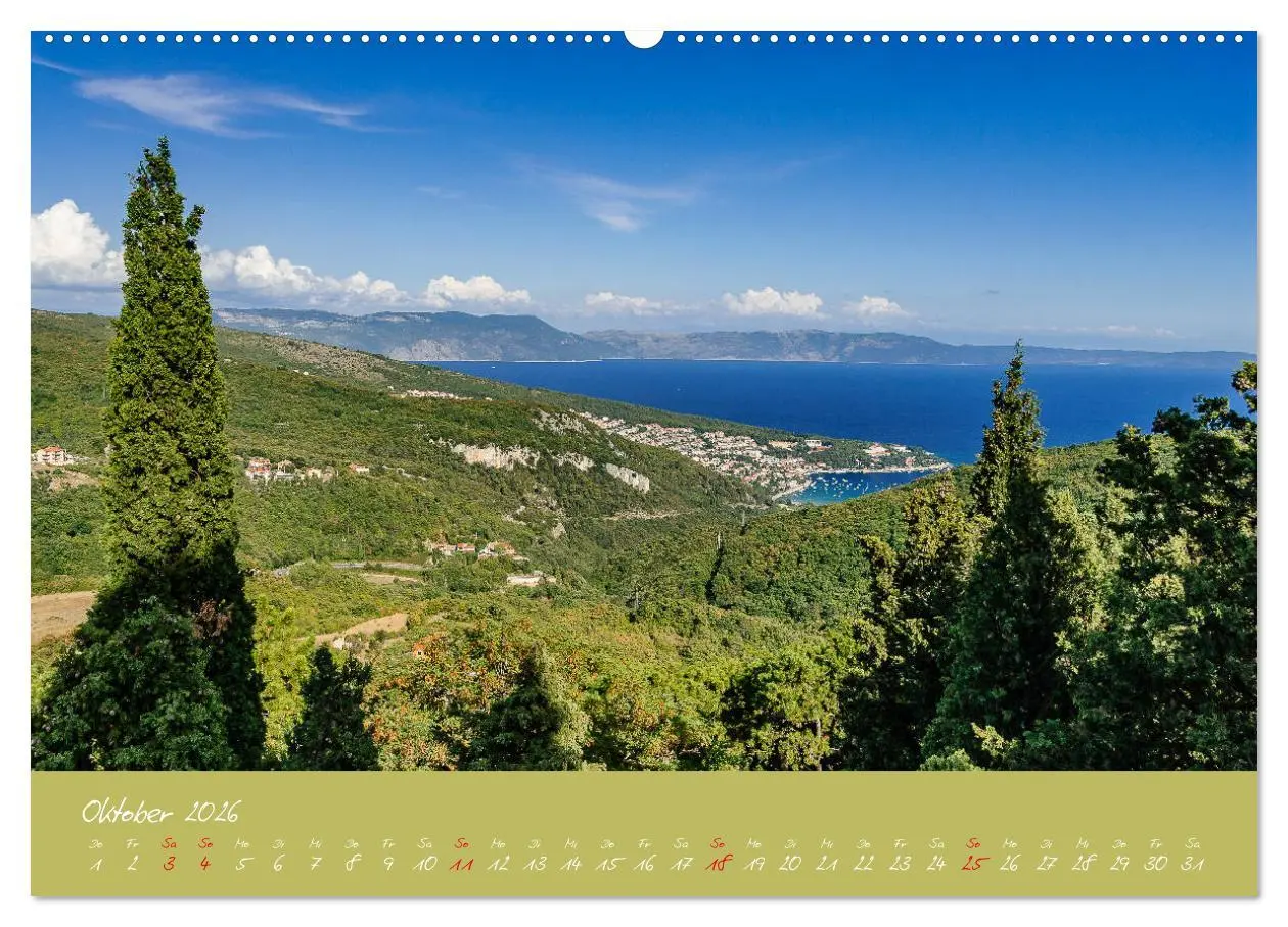 Bild: 9783457861417 | Wunderschönes Istrien (Wandkalender 2026 DIN A2 quer), CALVENDO...