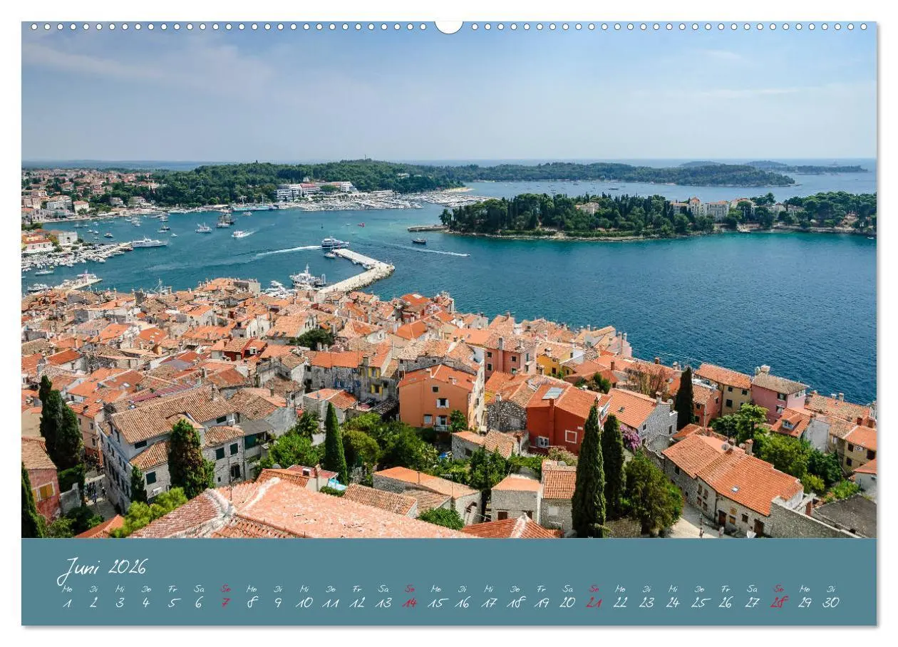 Bild: 9783457861417 | Wunderschönes Istrien (Wandkalender 2026 DIN A2 quer), CALVENDO...