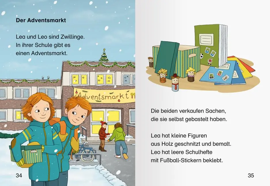 Bild: 9783473461417 | Leserabe 1. Lesestufe - Weihnachtsgeschichten | Anja Fröhlich | Buch
