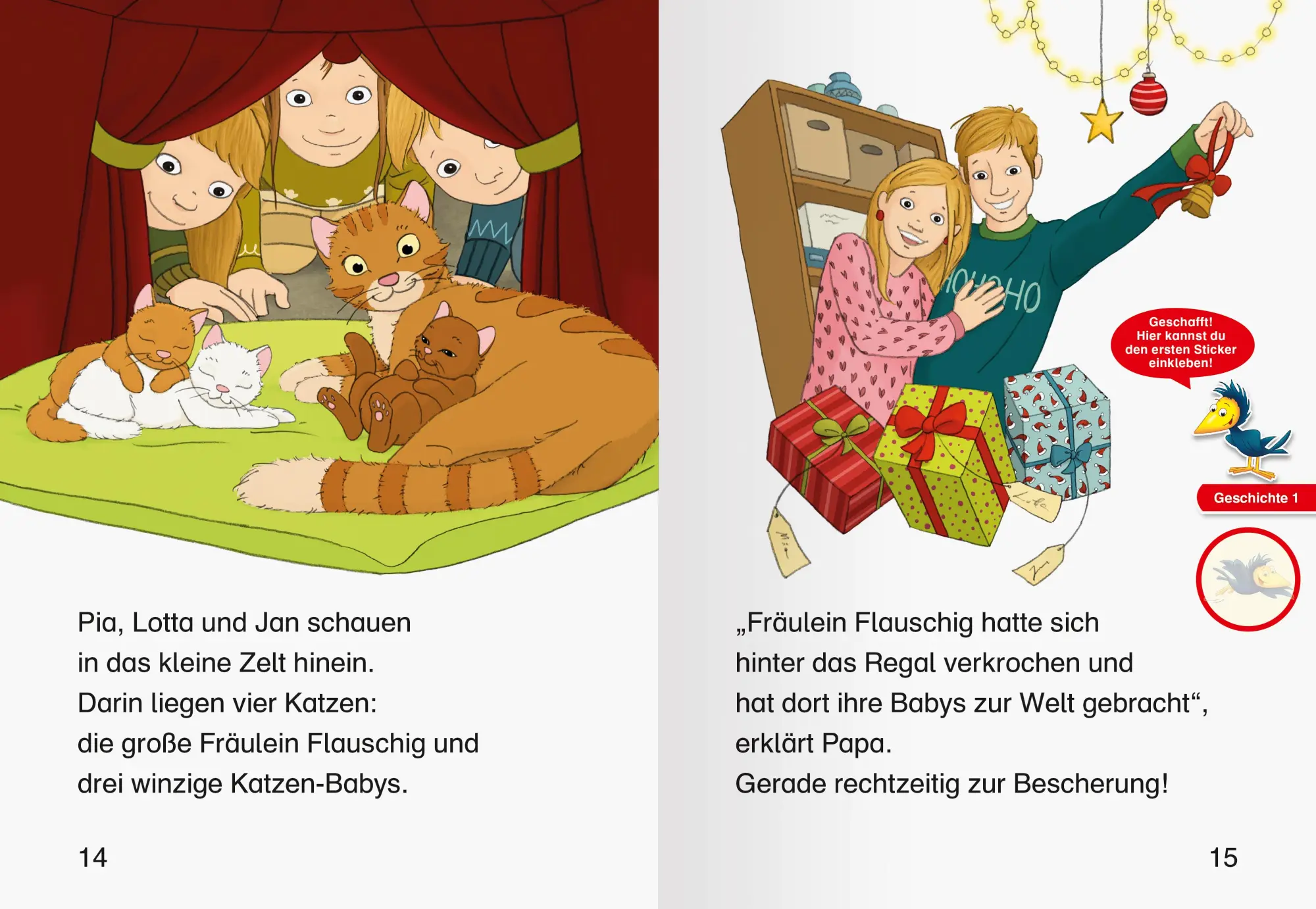 Bild: 9783473461417 | Leserabe 1. Lesestufe - Weihnachtsgeschichten | Anja Fröhlich | Buch