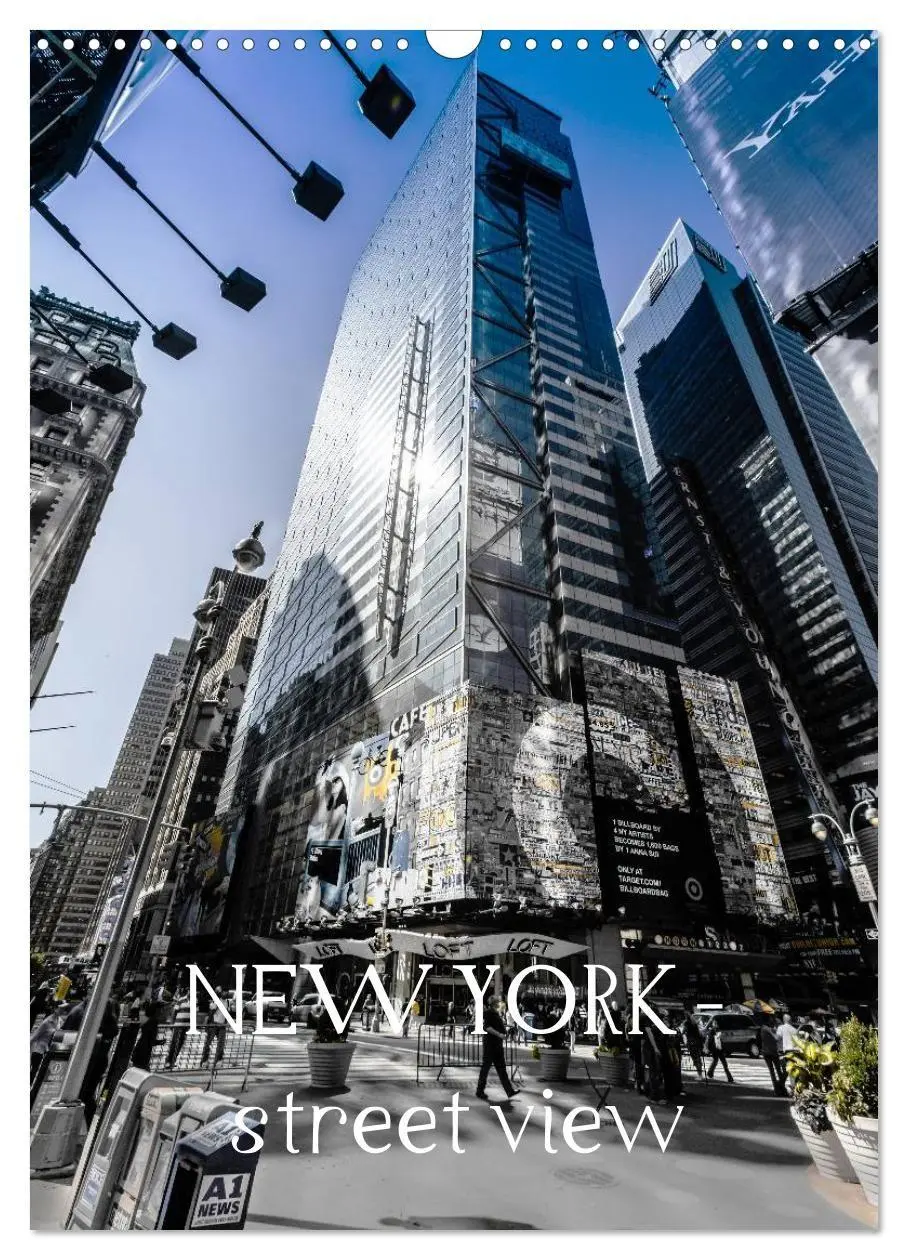 Cover: 9783594241417 | NEW YORK - street view (Wandkalender 2027 DIN A3 hoch), CALVENDO...