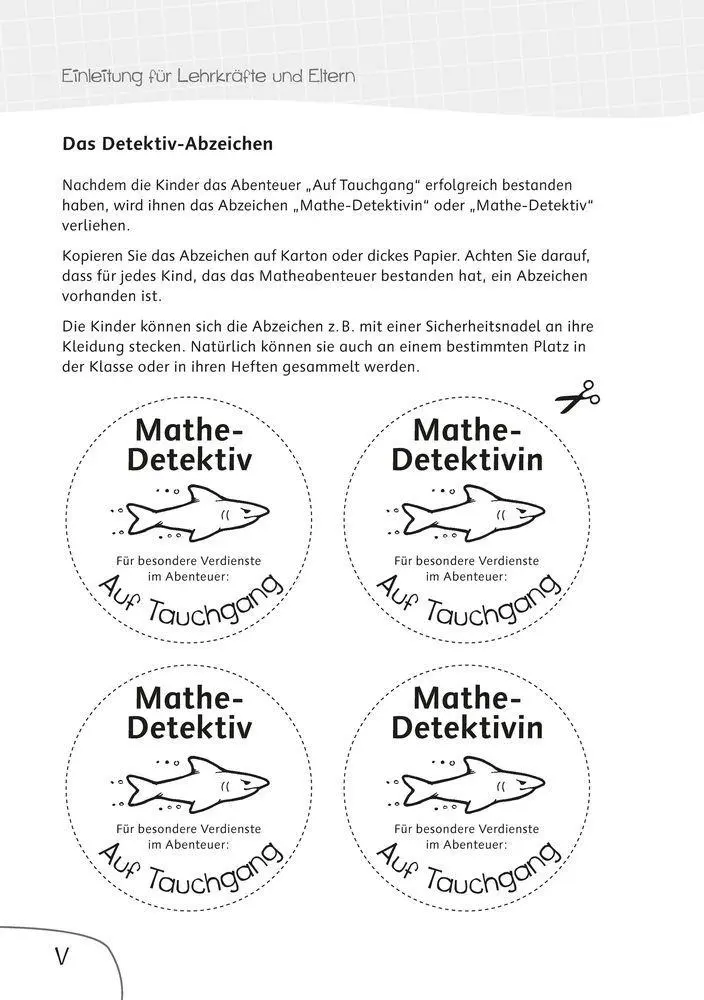 Bild: 9783834671417 | Auf Tauchgang | Leseförderung mit Mathe-Rätseln für Klasse 2/3 | VIII