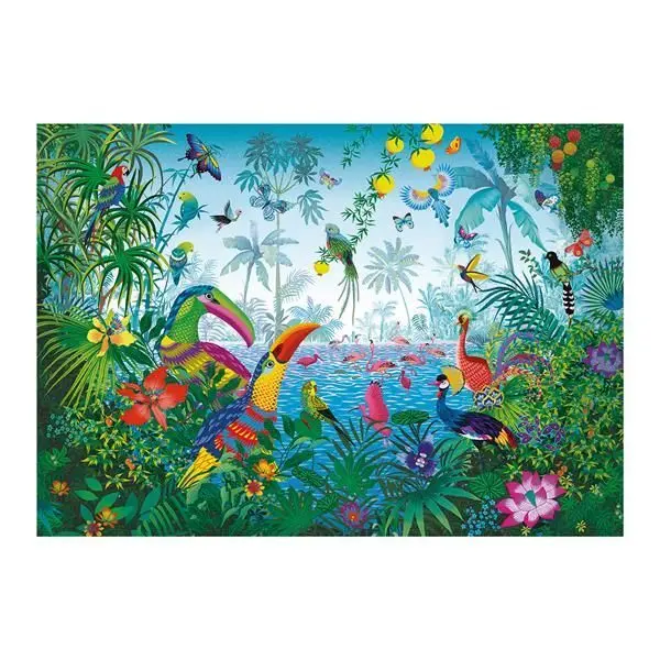 Bild: 3760124871517 | Calypto Tropenvögel 1000 Teile Puzzle | Spiel | In Spielebox | 3907151
