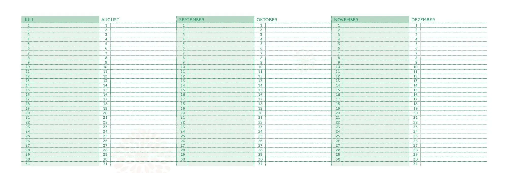Bild: 4260694921517 | Der Kita-Tischkalender mit Herz (Juli 2024 - August 2025) | Kalender