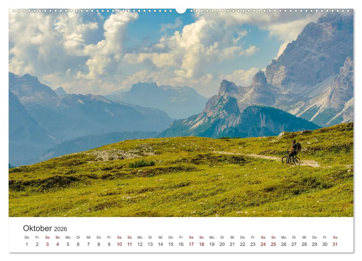 Bild: 9783457541517 | Radtouren - Weil Fahrrad fahren das schönste ist. (Wandkalender...