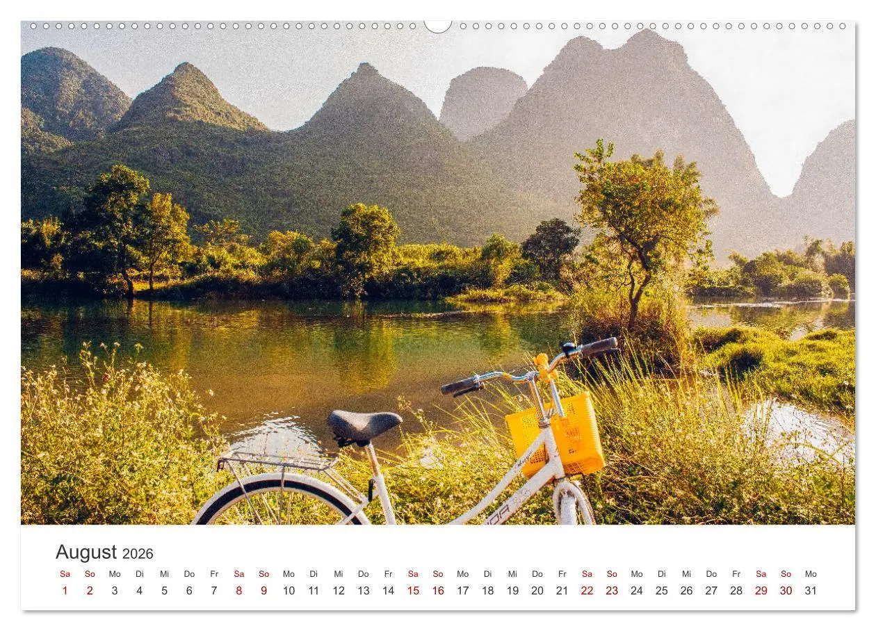 Bild: 9783457541517 | Radtouren - Weil Fahrrad fahren das schönste ist. (Wandkalender...