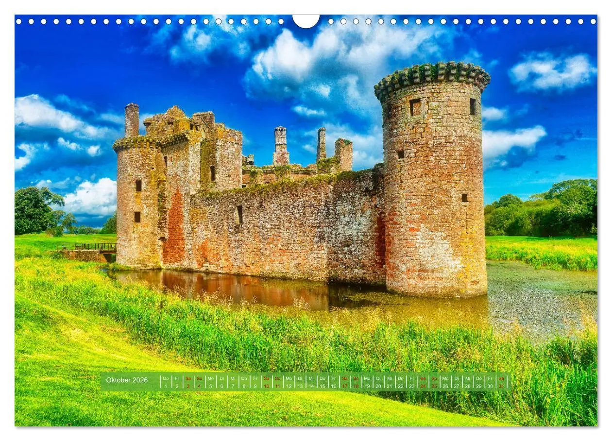 Bild: 9783457781517 | Schottlands Burgen und Schlösser (Wandkalender 2026 DIN A3 quer),...