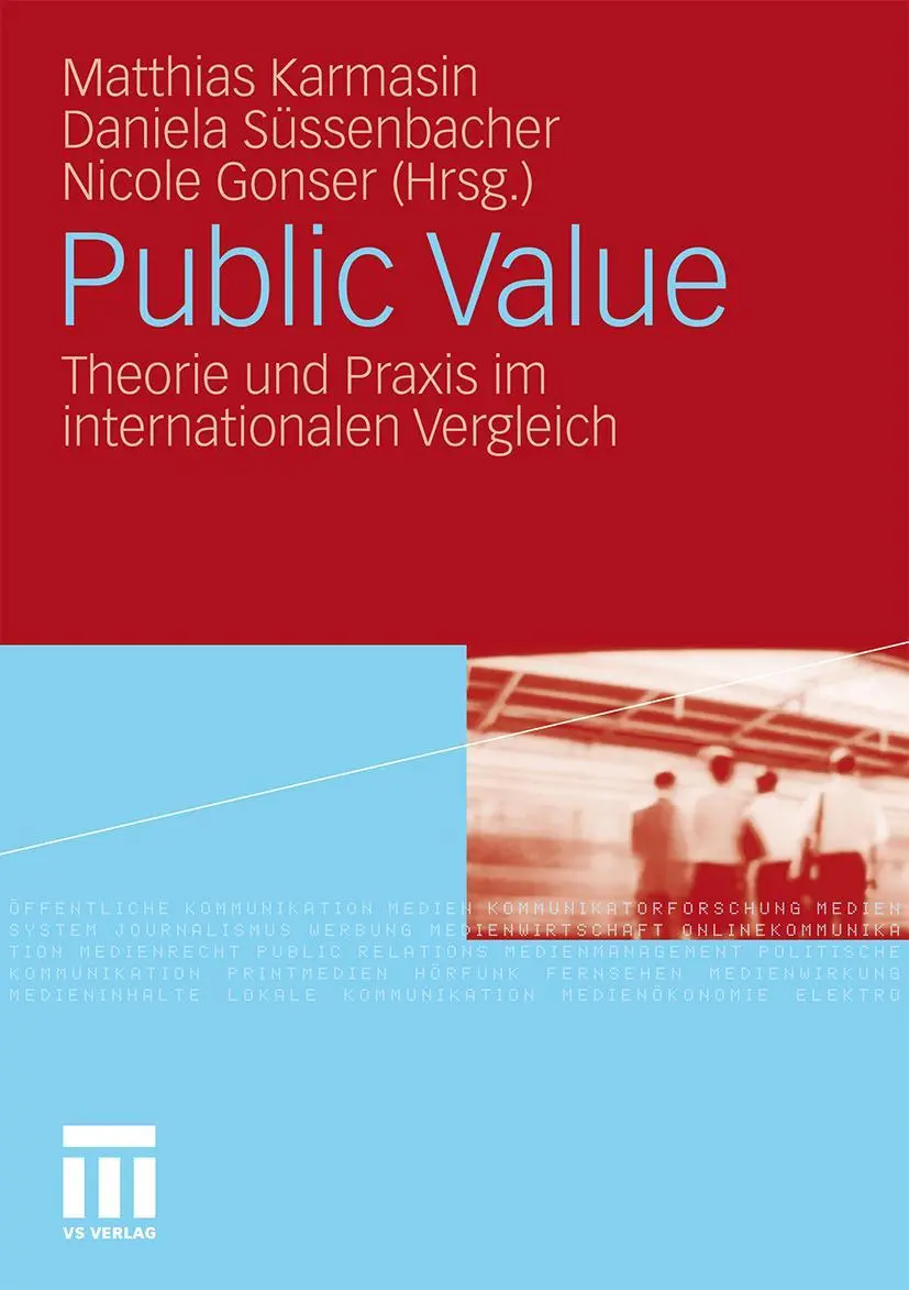 Cover: 9783531171517 | Public Value | Theorie und Praxis im internationalen Vergleich | Buch
