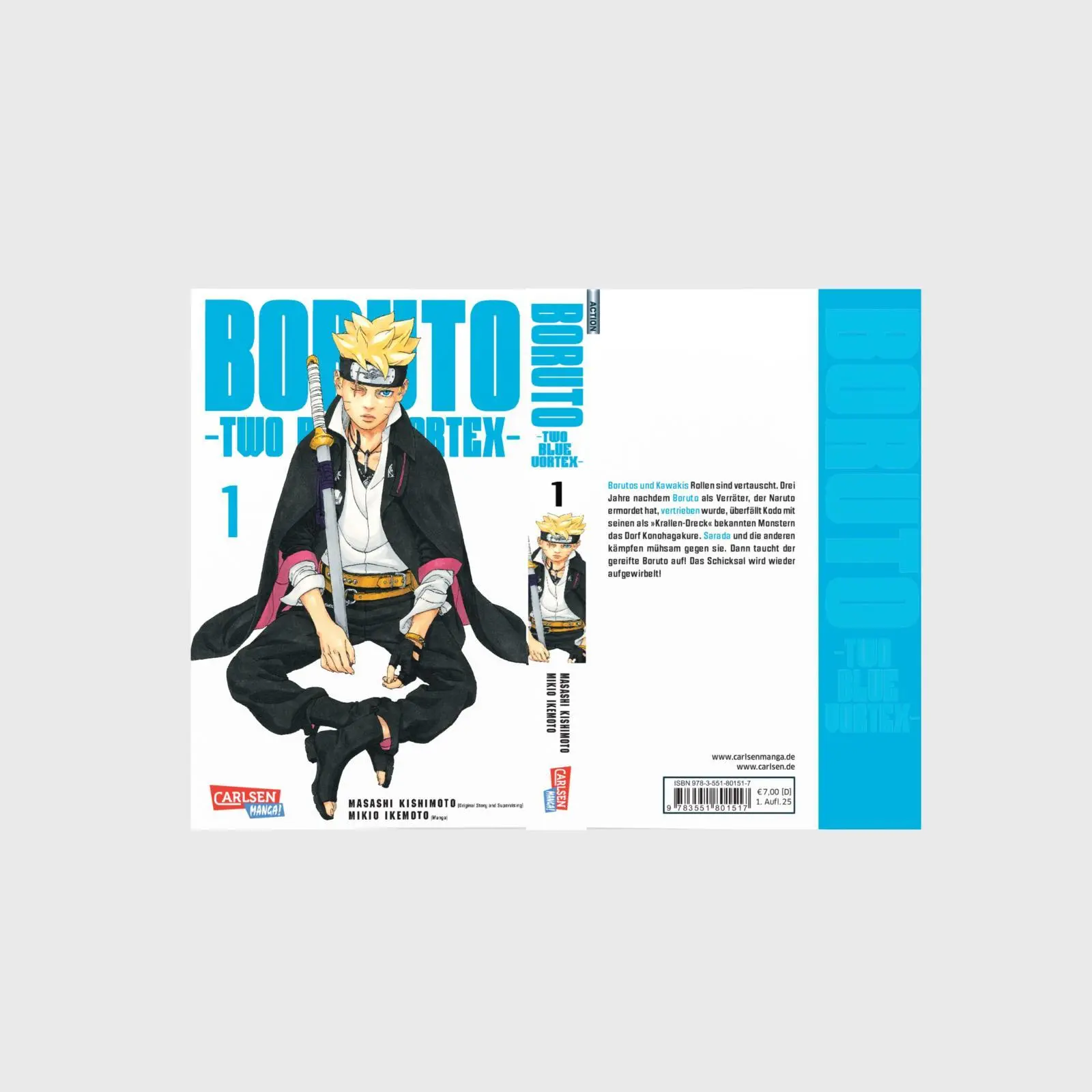 Bild: 9783551801517 | Boruto - Two Blue Vortex 1 | Masashi Kishimoto (u. a.) | Taschenbuch