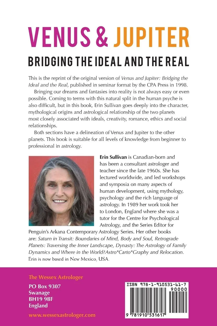 Rückseite: 9781910531617 | Venus and Jupiter | Bridging the Ideal and the Real | Erin Sullivan