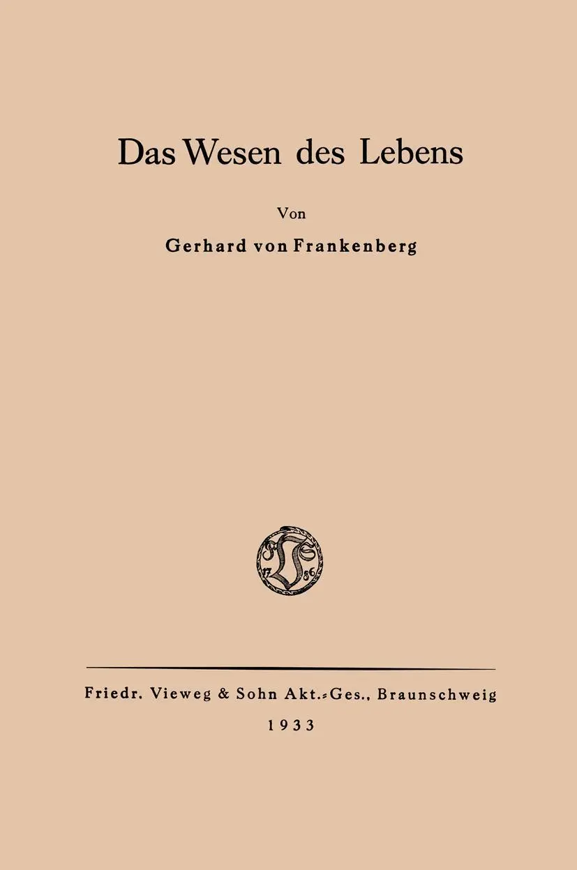 Das Wesen des Lebens: Ordnung als wesentliche Eigenschaft der belebten Materie