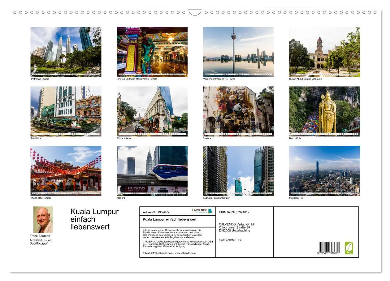 Bild: 9783457391617 | Kuala Lumpur einfach liebenswert (Wandkalender 2026 DIN A2 quer),...