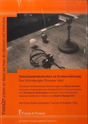 Cover: 9783865961617 | Simultandolmetschen in Erstbewährung: Der Nürnberger Prozess 1945