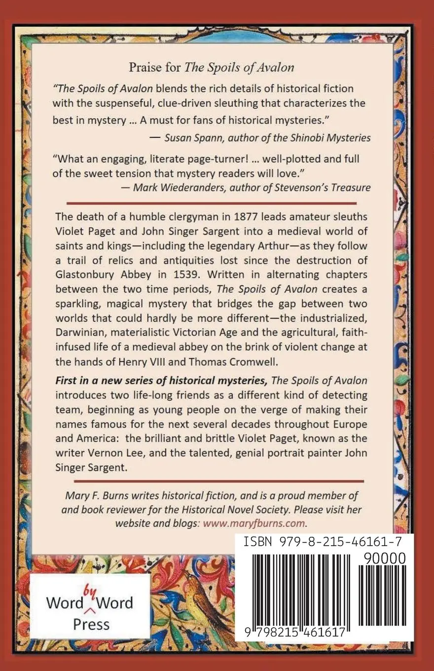Rückseite: 9798215461617 | The Spoils of Avalon | Mary F. Burns | Taschenbuch | Englisch | 2023