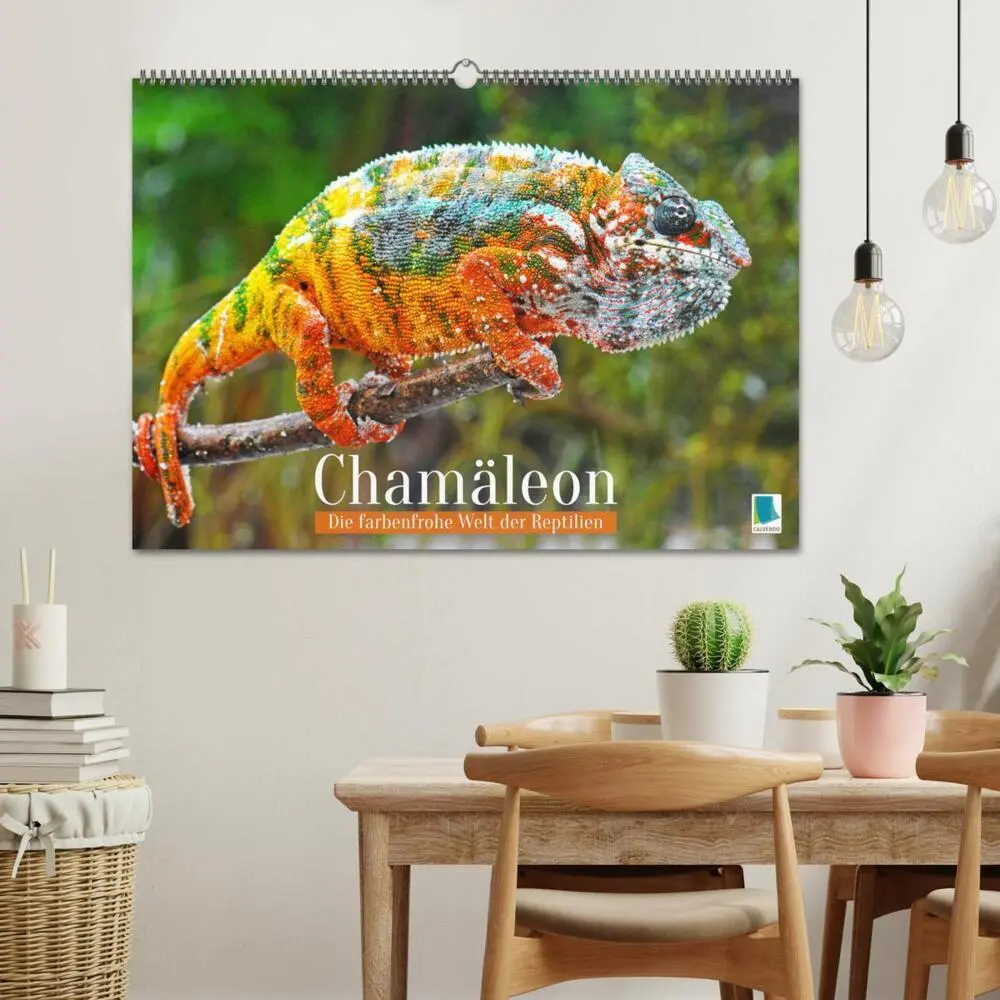 Bild: 9783457381717 | Chamäleon: Die farbenfrohe Welt der Reptilien (Wandkalender 2026...